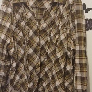 26/28 button down shirt by Cato